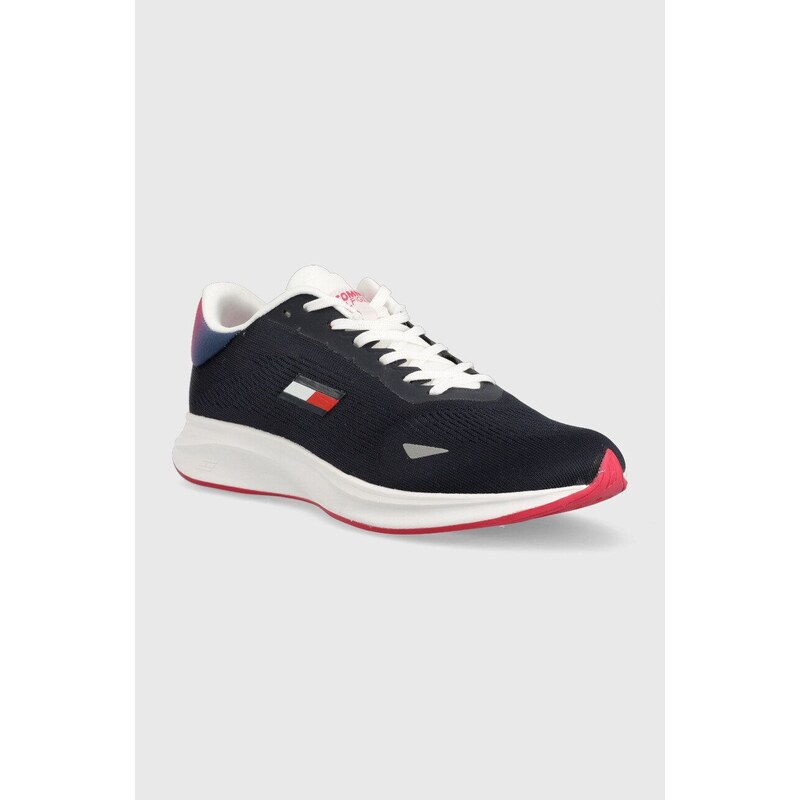 Sneakers boty Tommy Sport tmavomodrá barva