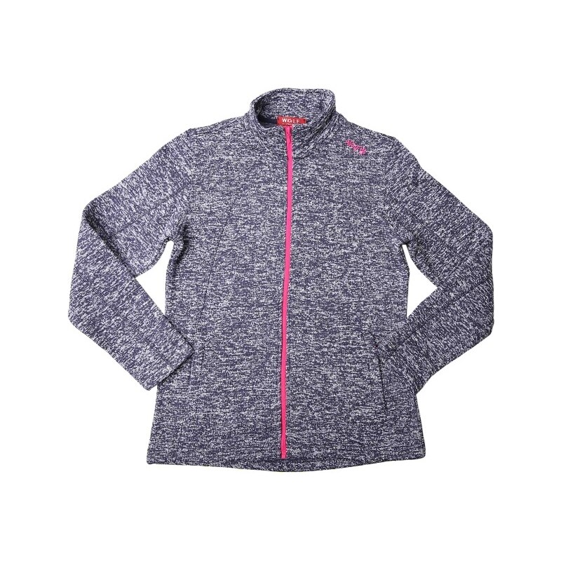 DÁMSKÁ OUTDOOROVÁ MIKINA tm.modrý melír Wolf B2252 74463091