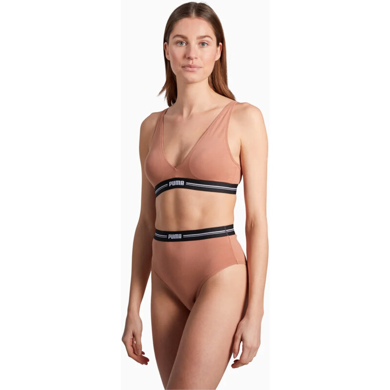 PUMA Two Pair Pack High Waist Brief XS