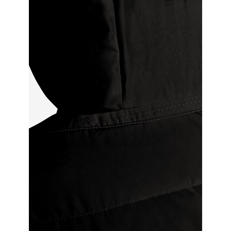 Černý dámský prošívaný zimní kabát s kapucí Geox GEOX DP-3476881