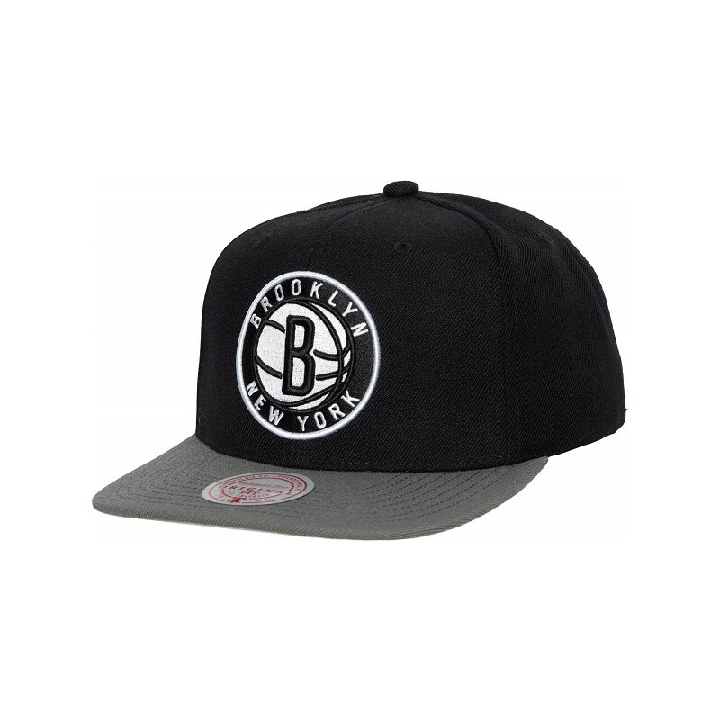 Mitchell & Ness Brooklyn Nets Team 2 Tone 2.0 Snapback / Černá, Šedá