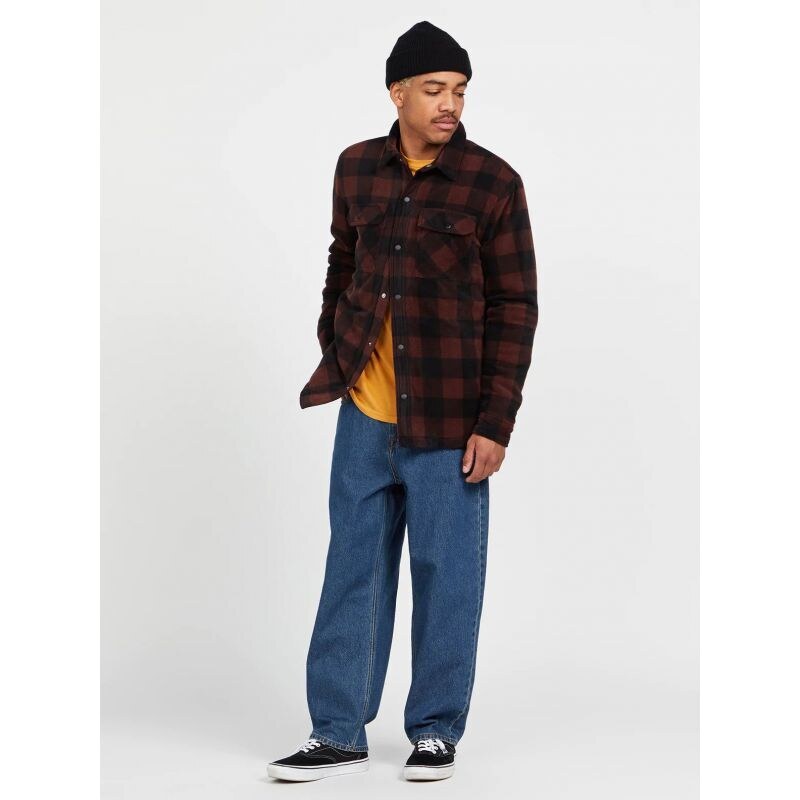 KALHOTY VOLCOM Billow Tapered - modrá -