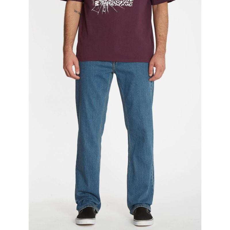 KALHOTY VOLCOM Solver Denim - modrá -