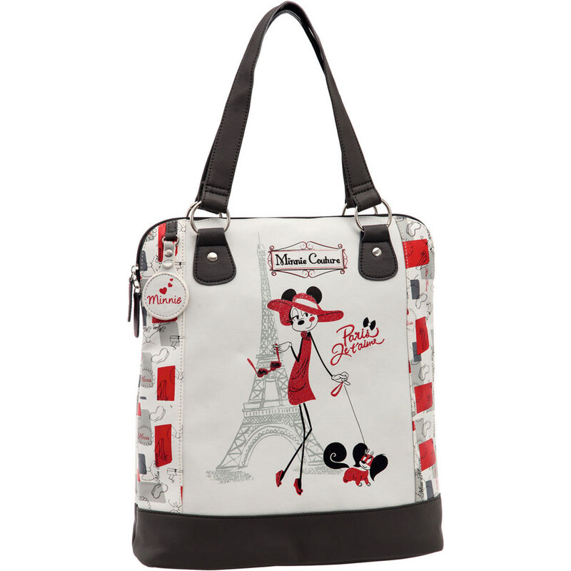 Joummabags Luxusní nákupní taška Minnie Couture Paříž 30x35x9,5 cm