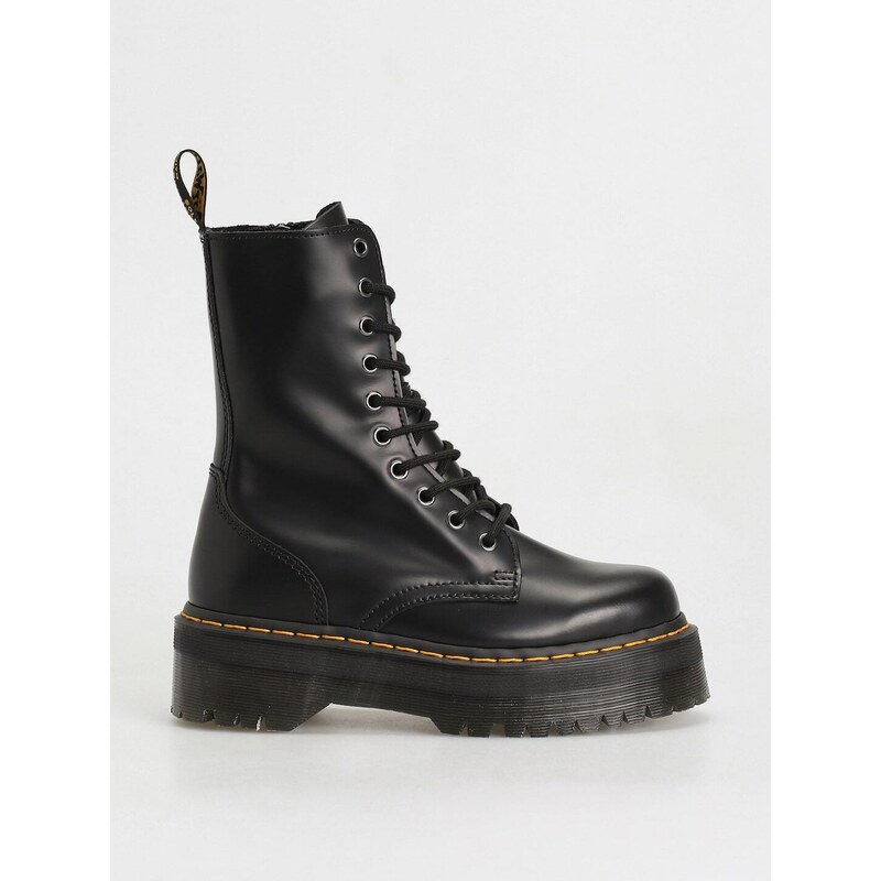 Dr. Martens Jadon Hi (black polished smooth)černá