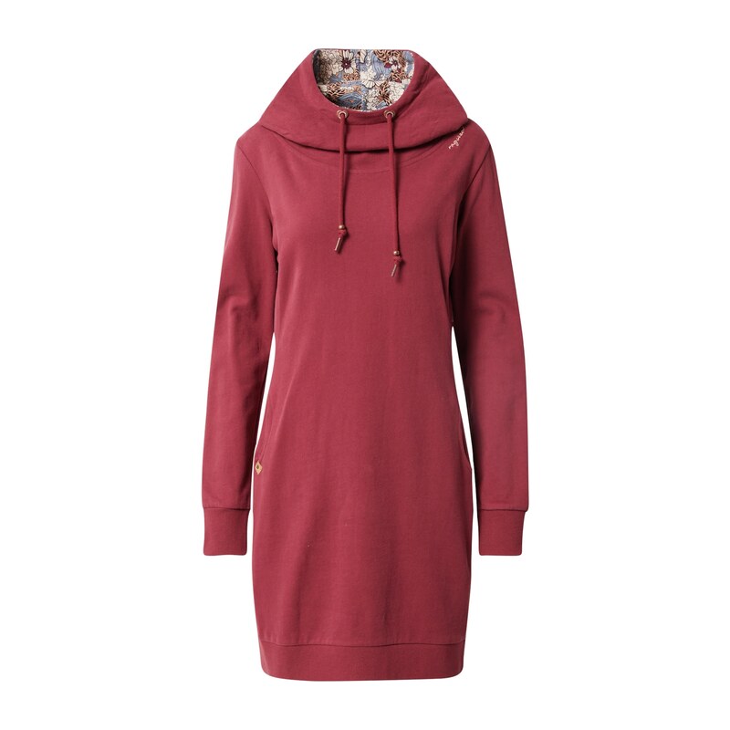 Ragwear Šaty FELINIA vínově červená