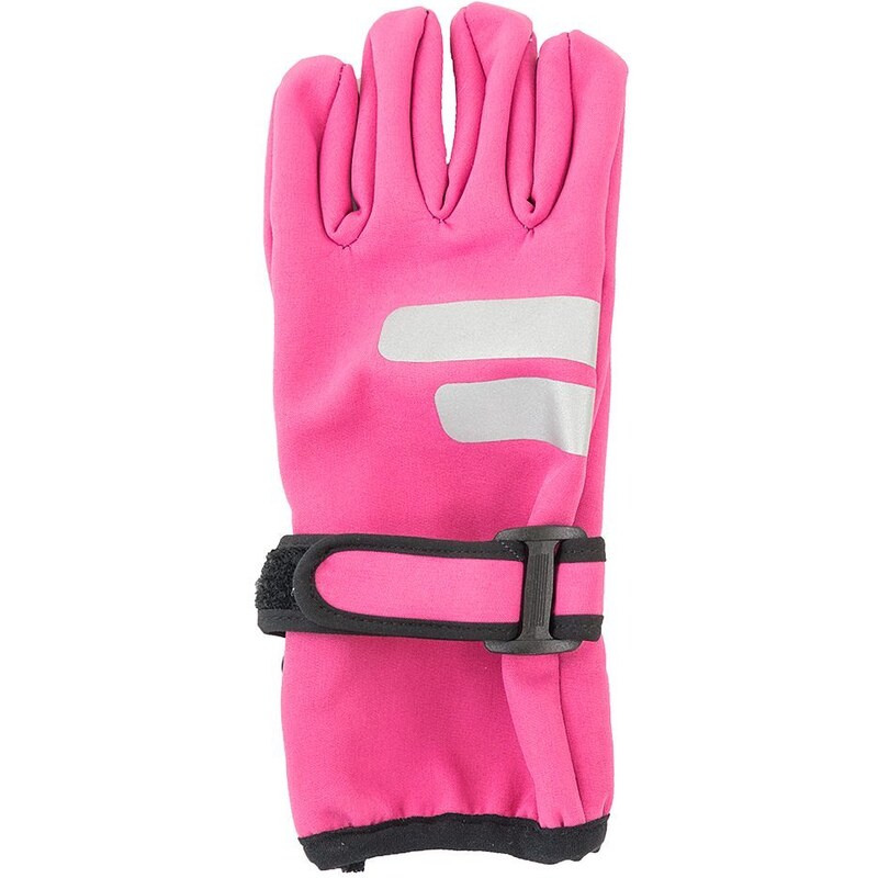 Pidilidi rukavice dívčí softshellové prstové, Pidilidi, PD1126-03, růžová