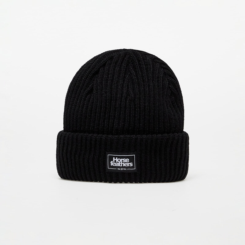 Čepice Horsefeathers Gaine Beanie Black Universal