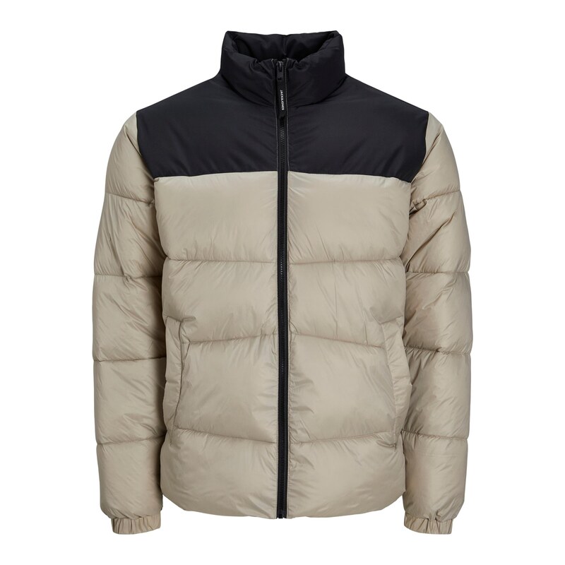 JACK & JONES Zimní bunda JJChili režná / černá