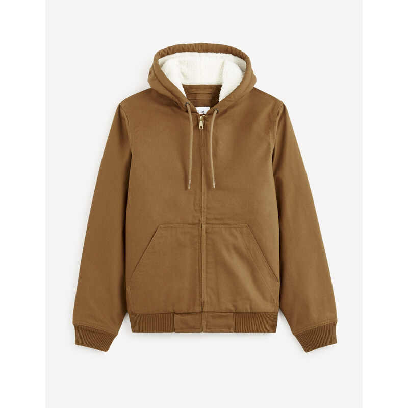 Celio Bunda na zip Cuhoodie - Pánské