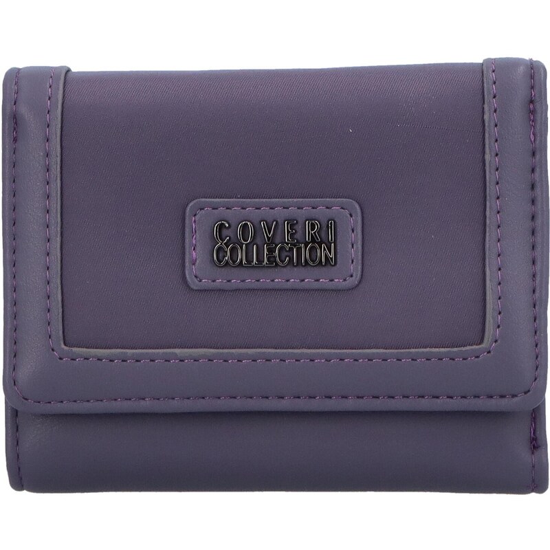Coveri World Dámská peněženka fialová - Coveri Maisie fialová