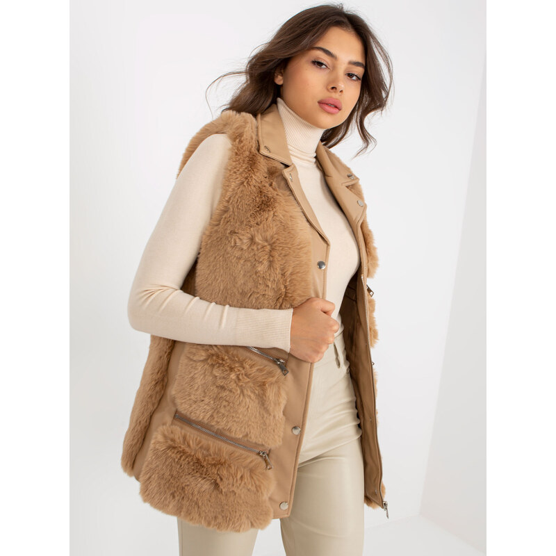 Trendy. ING Vest-AI-KZ-TR2021.69-camel