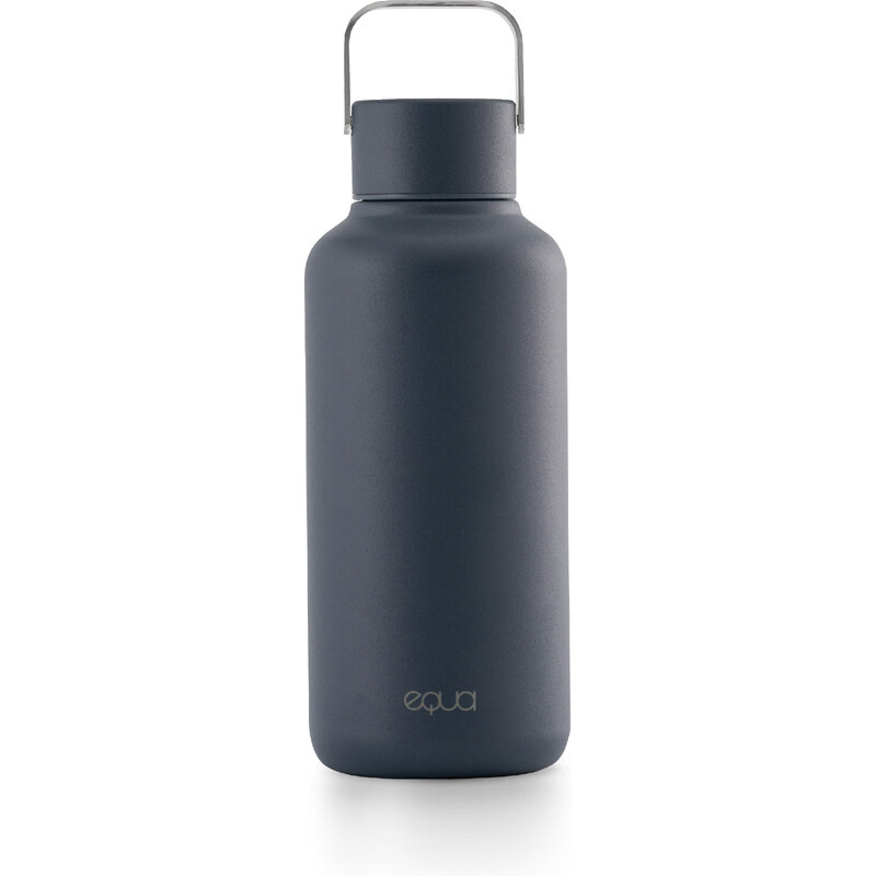 EQUA Timeless Navy 600 ml a 1000 ml lahev z nerezové oceli