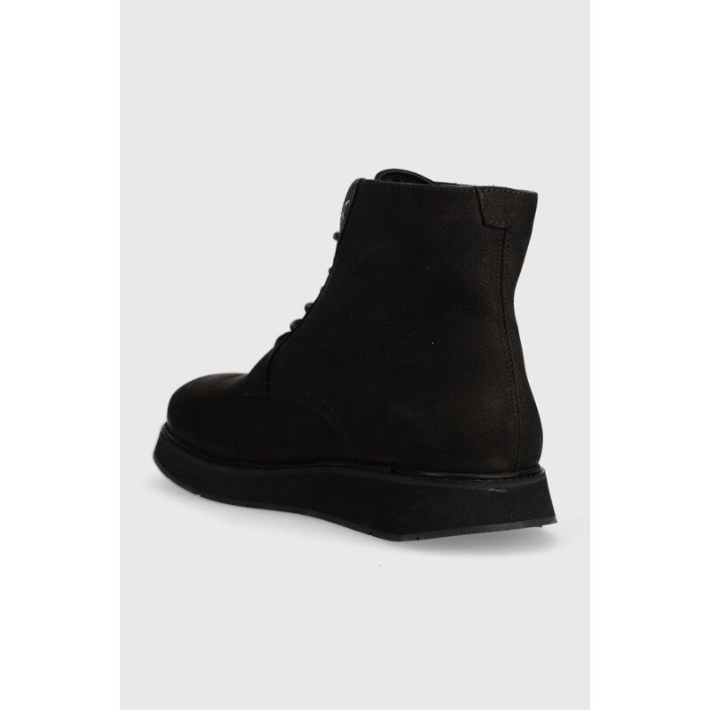 Kotníkové boty Calvin Klein Lace Up Boot pánské, černá barva