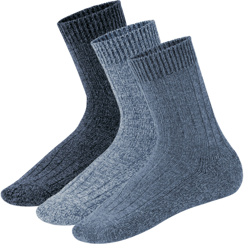 VFstyle Dámské vlněné ponožky Norwegian Barva: Černá, Velikost: 35 - 38