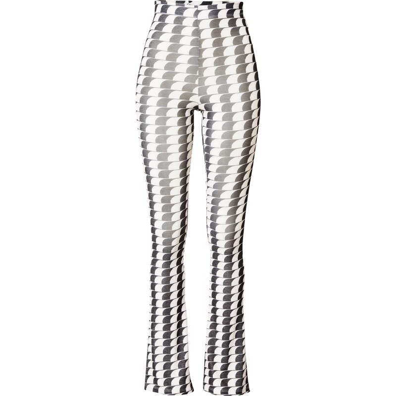 Nasty Gal Kalhoty černá / bílá 109569283