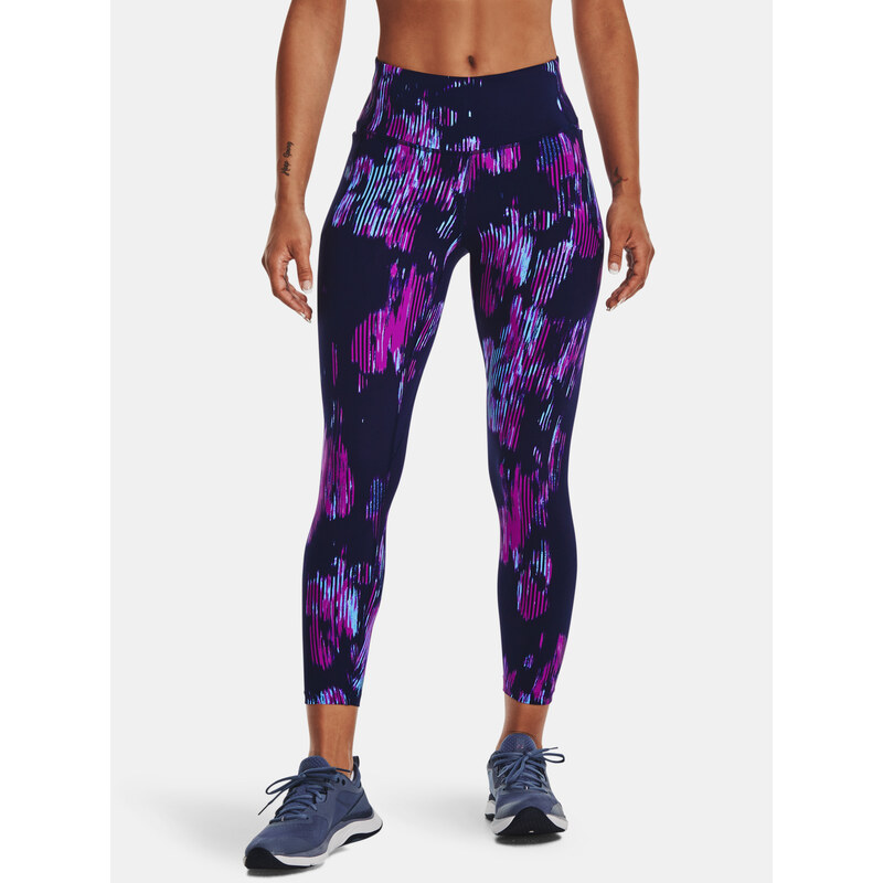 Under Armour Legíny Meridian Print Ankle Leg-NVY - Dámské