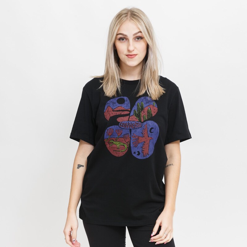 Converse ARTIST SHORT SLEEVE TEE BLACK