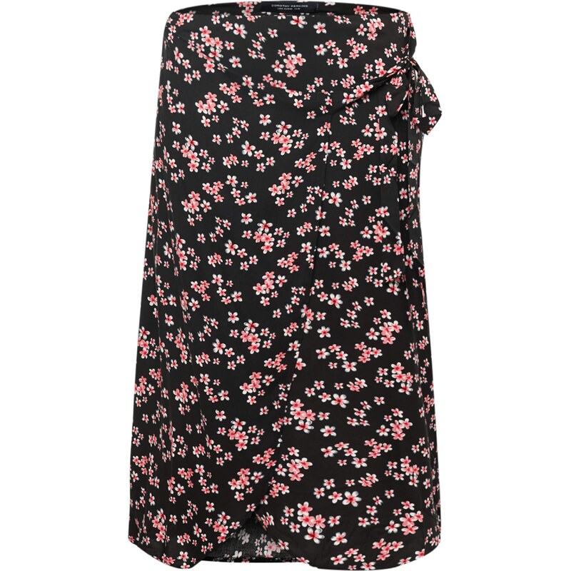 Dorothy Perkins Curve Sukně světle růžová / černá / bílá
