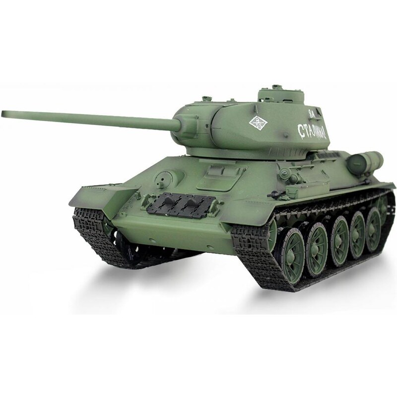 AMEWI RC tank T-34/85 BB Airsoft kouř zvuk proporcionální ovládání RTR