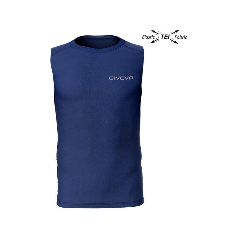 Elastické tílko Givova Technival Corpus 1 blue navy 2XL 109626209