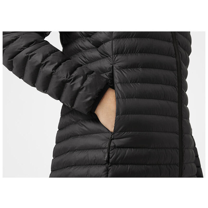 Dámský zimní kabát HELLY HANSEN W SIRDAL LONG INSULATOR JACKET 990 BLACK