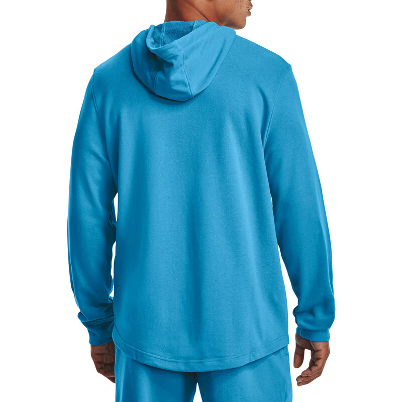 Mikina s kapucí Under Armour UA Rival Terry Logo Hoodie-BLU 1373382-419