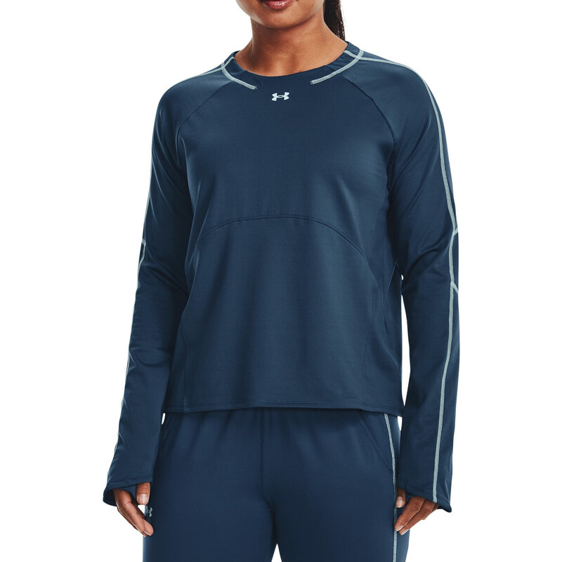 Under Armour Triko s dlouhým rukávem UA Train CW Crew-BLU dámské