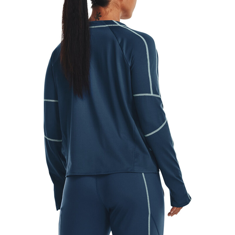 Under Armour Triko s dlouhým rukávem UA Train CW Crew-BLU dámské