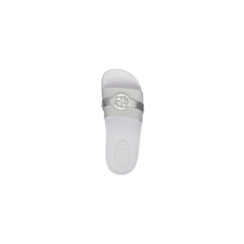 Outlet - GUESS žabky Softly Slide Sandals bílé 38.5