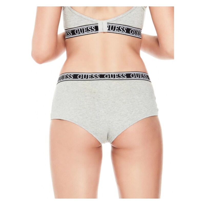 GUESS kalhotky Logo Band Brief šedé S