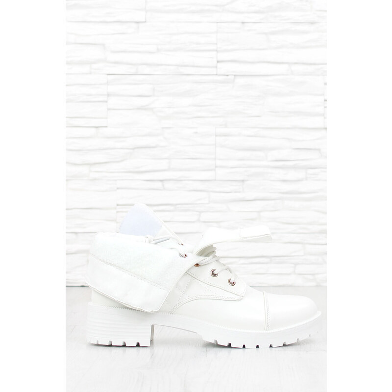 Goll Bílé zimní boty D2220-3WH