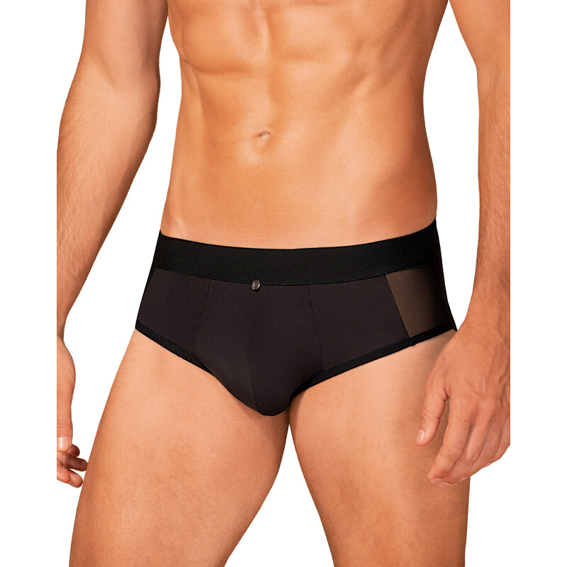 Pánské slipy Boldero briefs black - Obsessive