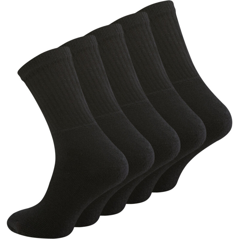 3+1 ZDARMA | 20 párů - Ponožky pánské pracovní - černé