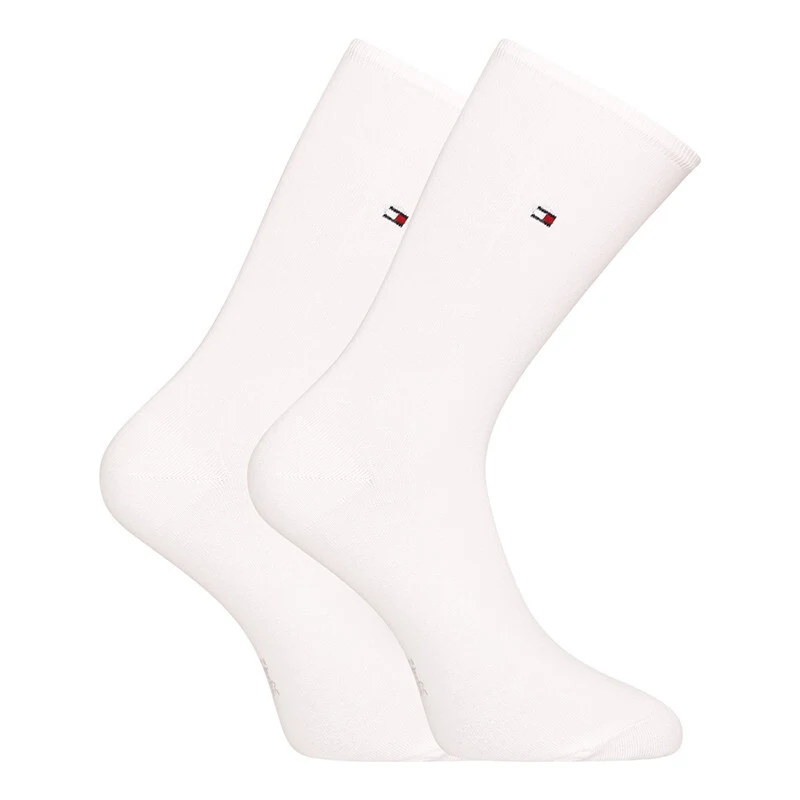 2PACK dámské ponožky Tommy Hilfiger vysoké bílé (371221 300) - GLAMI.cz