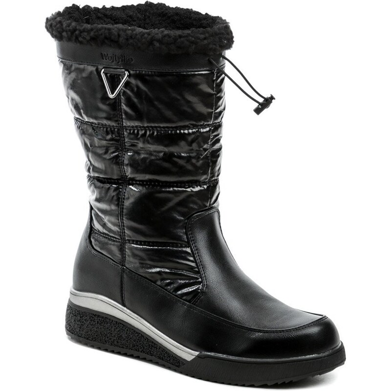Wojtylko 7ZK23126C černé dámské zimní boty