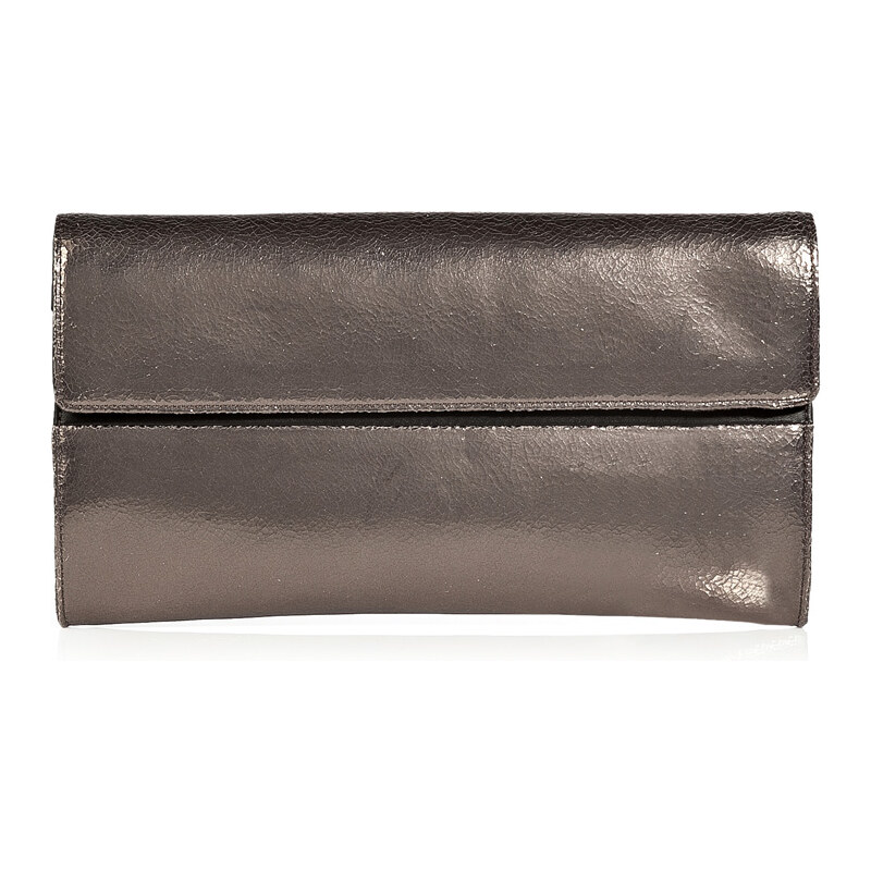 Maison Martin Margiela Metallic Leather Envelope Clutch