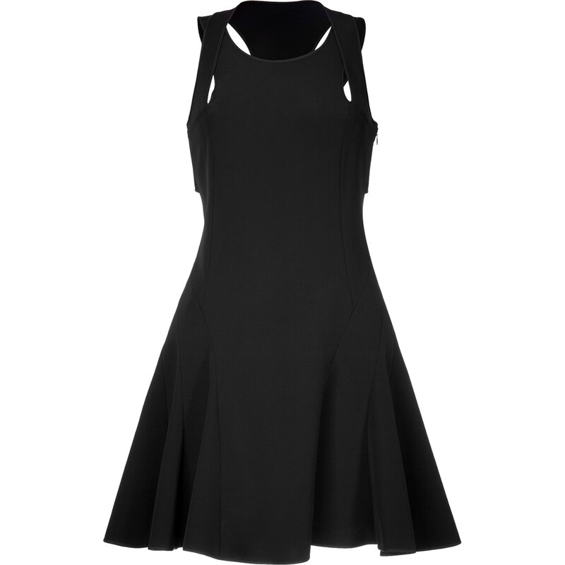 DKNY Fit and Flare Dress with Cutouts