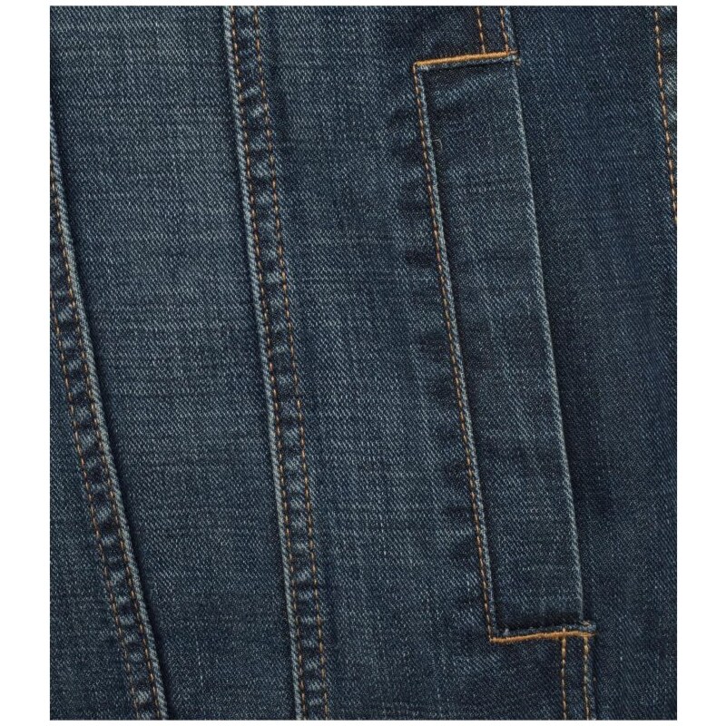 Pánská džínová vesta Urban Classics - džínová modrá