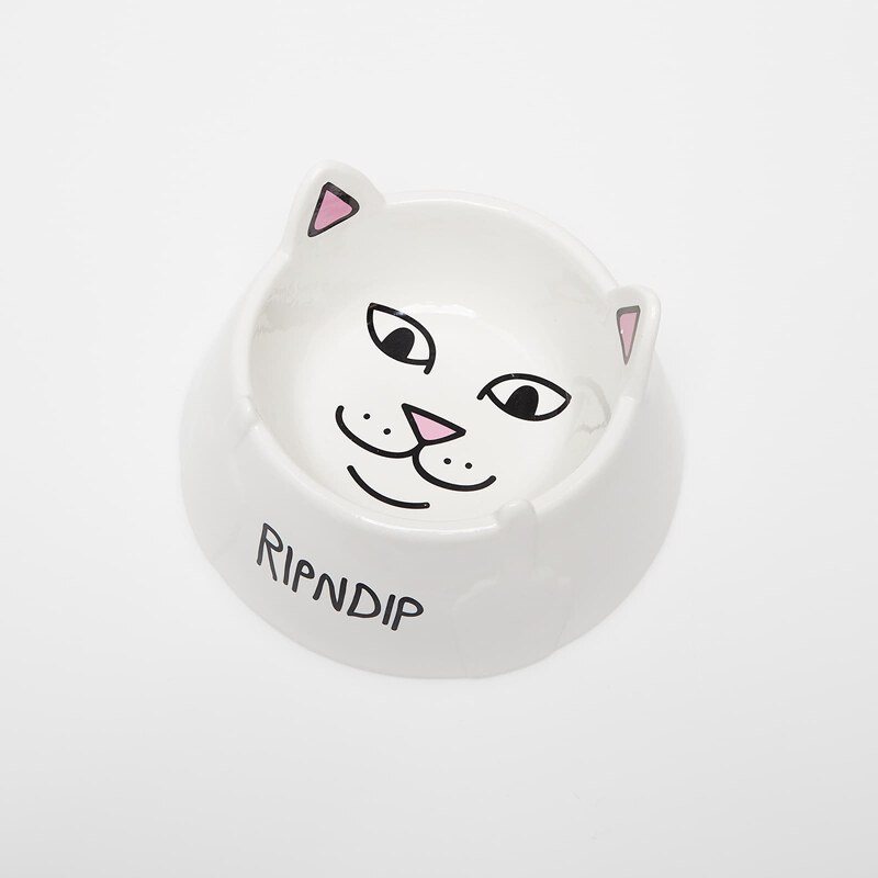 RIPNDIP Lord Nermal Pet Bowl White