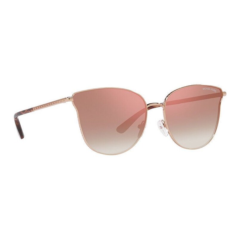 Sluneční brýle Michael Kors SALT LAKE CITY dámské, hnědá barva, 0MK1120