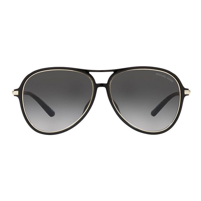 Sluneční brýle Michael Kors BRECKENRIDGE dámské, černá barva, 0MK2176U