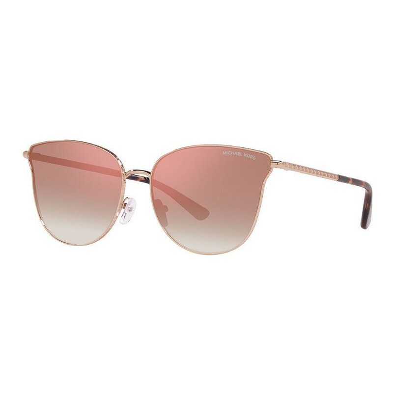 Sluneční brýle Michael Kors SALT LAKE CITY dámské, hnědá barva, 0MK1120