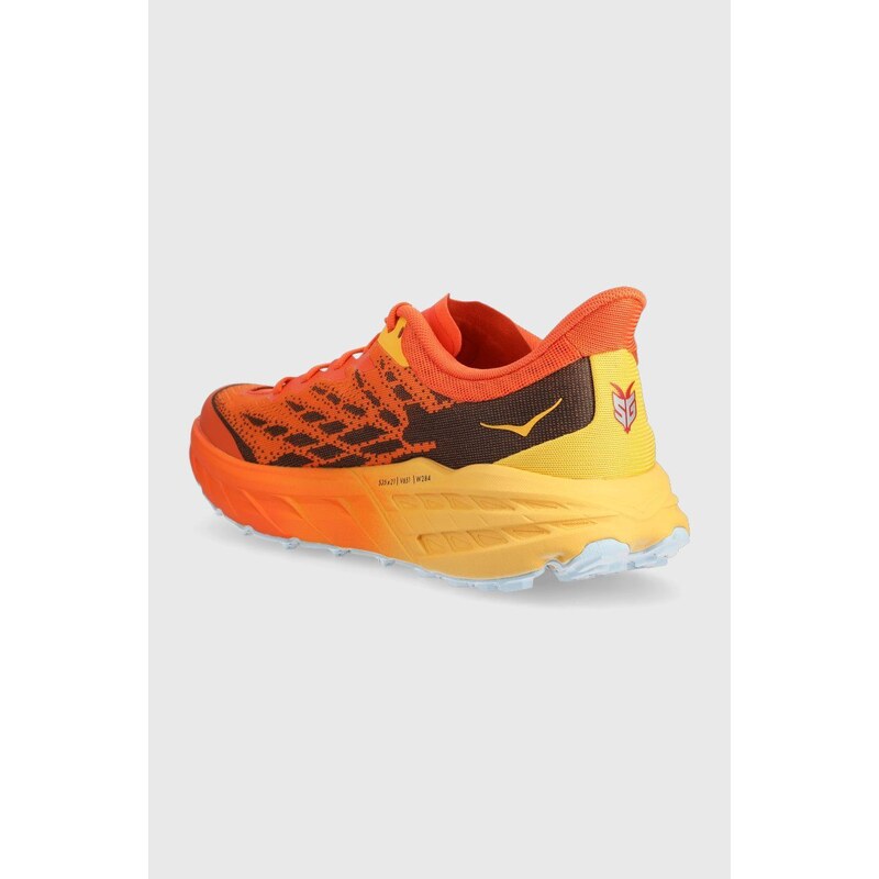 Běžecké boty Hoka Speedgoat 5 oranžová barva, 1123157