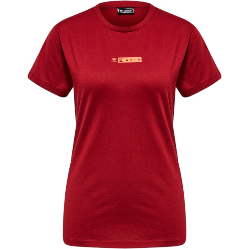 Hummel Funkční tričko Offgrid jasně oranžová / karmínově červené 105413130