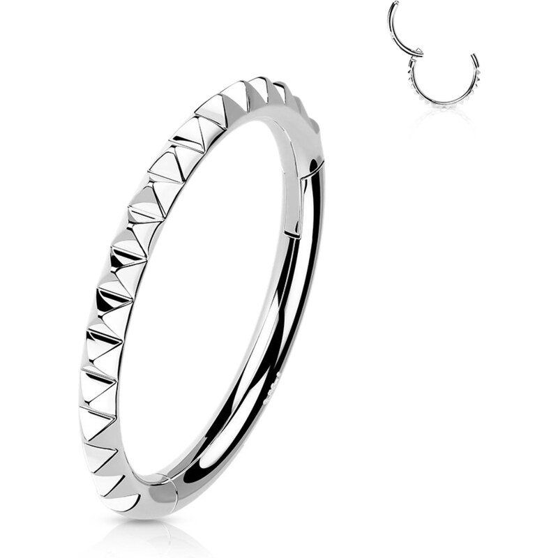 Atreya Segmentový kroužek s otevíráním ze 14kt zlata 585/1000 a 68743655
