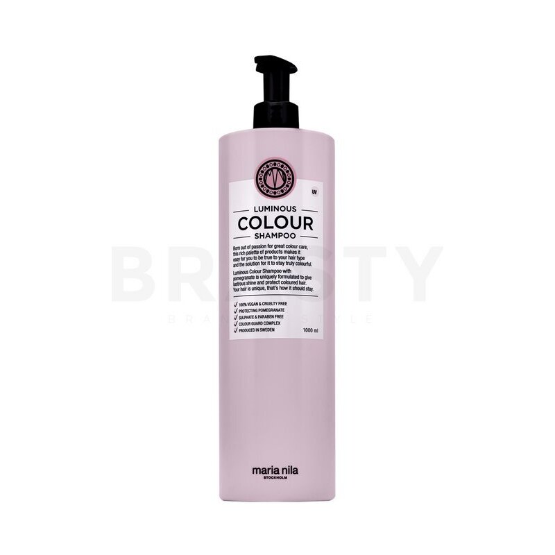 Maria Nila Luminous Colour Shampoo vyživující šampon pro barvené vlasy 1000 ml