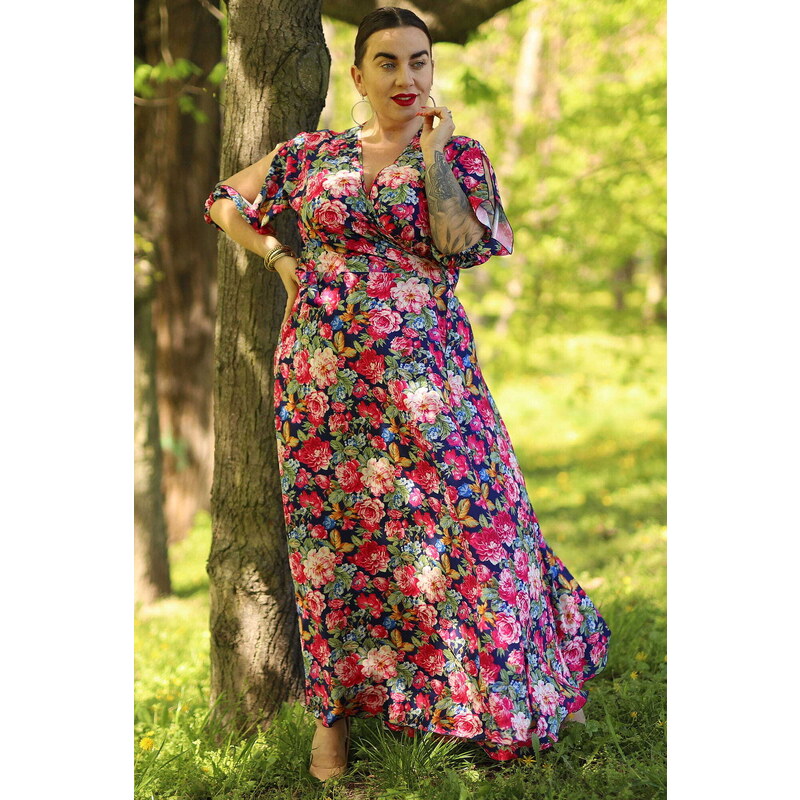 Dámské šaty Karko Karko_Dress_SB842_Multicolour 107055709