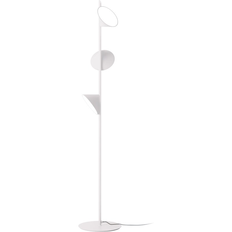 Axolight Orchid, bílá stojací lampa se stmívačem, 3x7W LED 3000K, výška 184cm