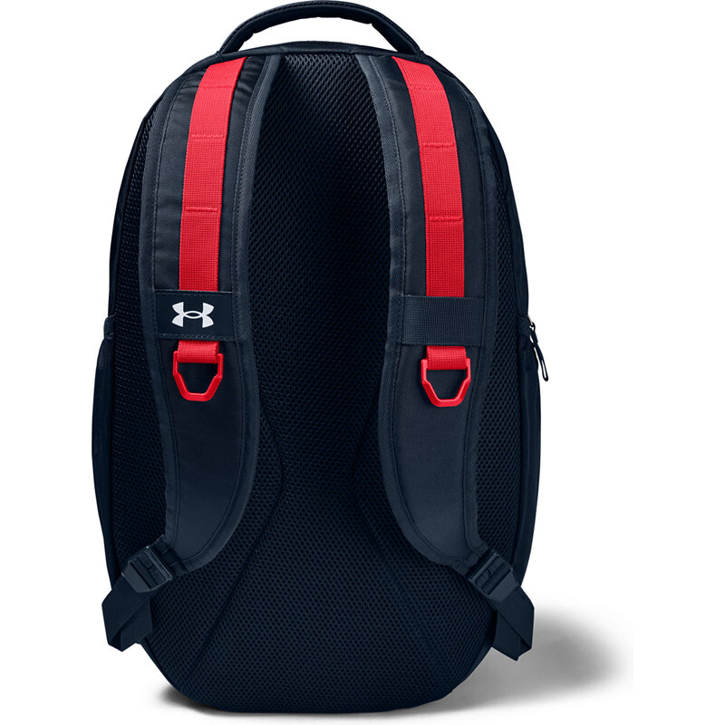 Batoh Under Armour Hustle 5.0 Backpack Academy/ Red/ White, 29 l